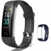 Fitness Tracker with Heart Rate Monitor, Cattle Herder Activity Tracker Watch Waterproof with Connected GPS, 16 Sports Modes Health Tracker for Women, Men, Gift Fitness Tracker with Heart Rate Monitor, Cattle Herder Activity Tracker Watch Waterproof with Connected GPS, 16 Sports Modes Health Tracker for Women, Men, Gift